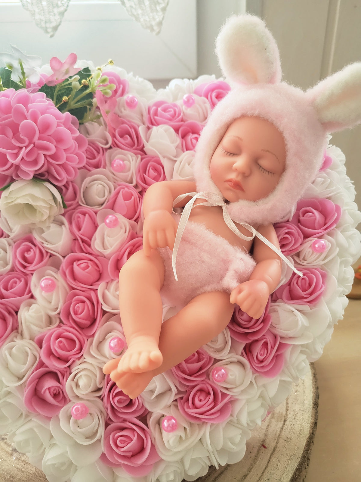 Coeur avec bébé