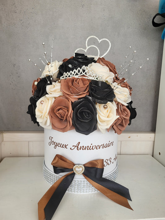 Boite florale taille moyen