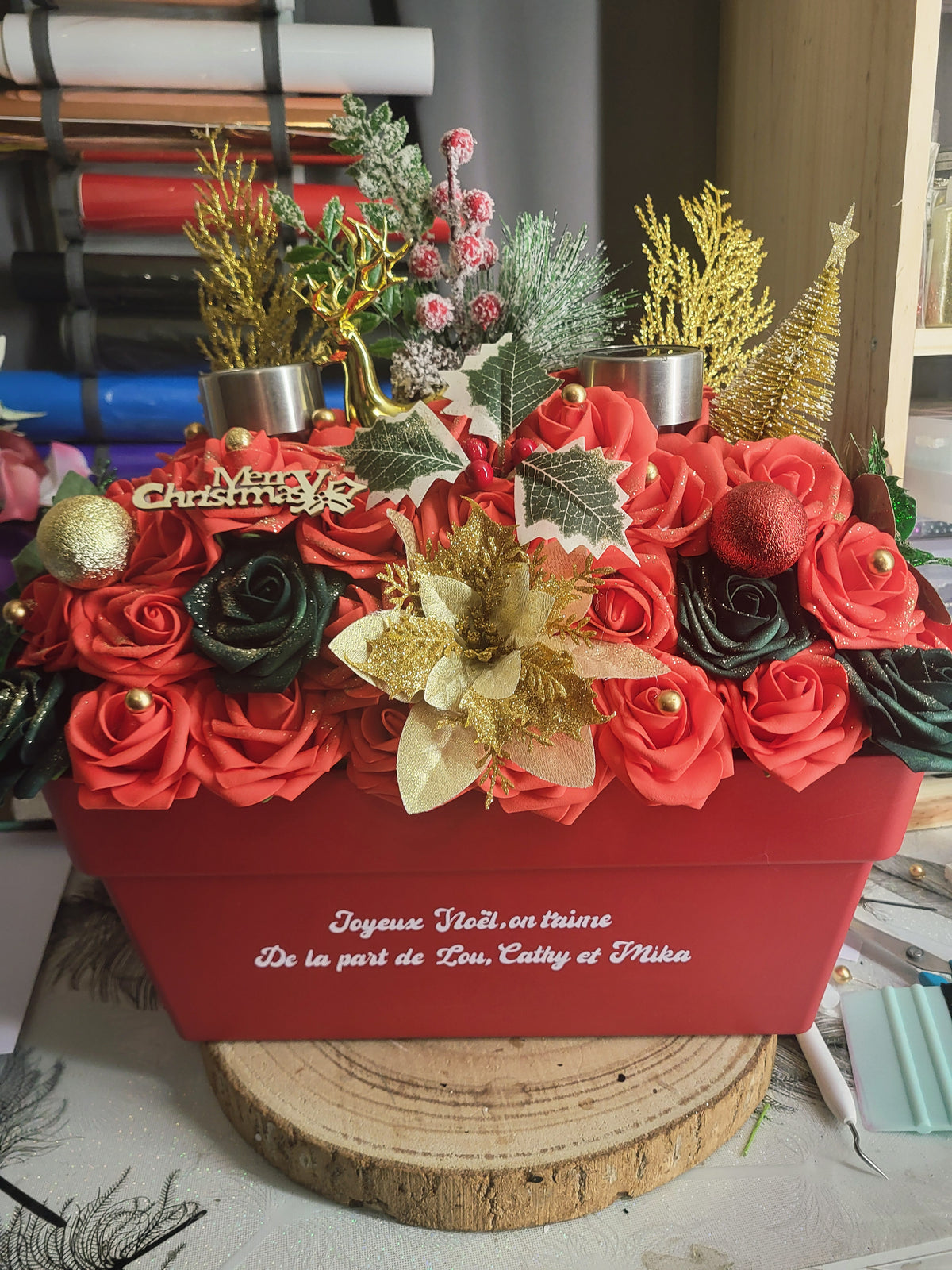 Jardiniere de noël
