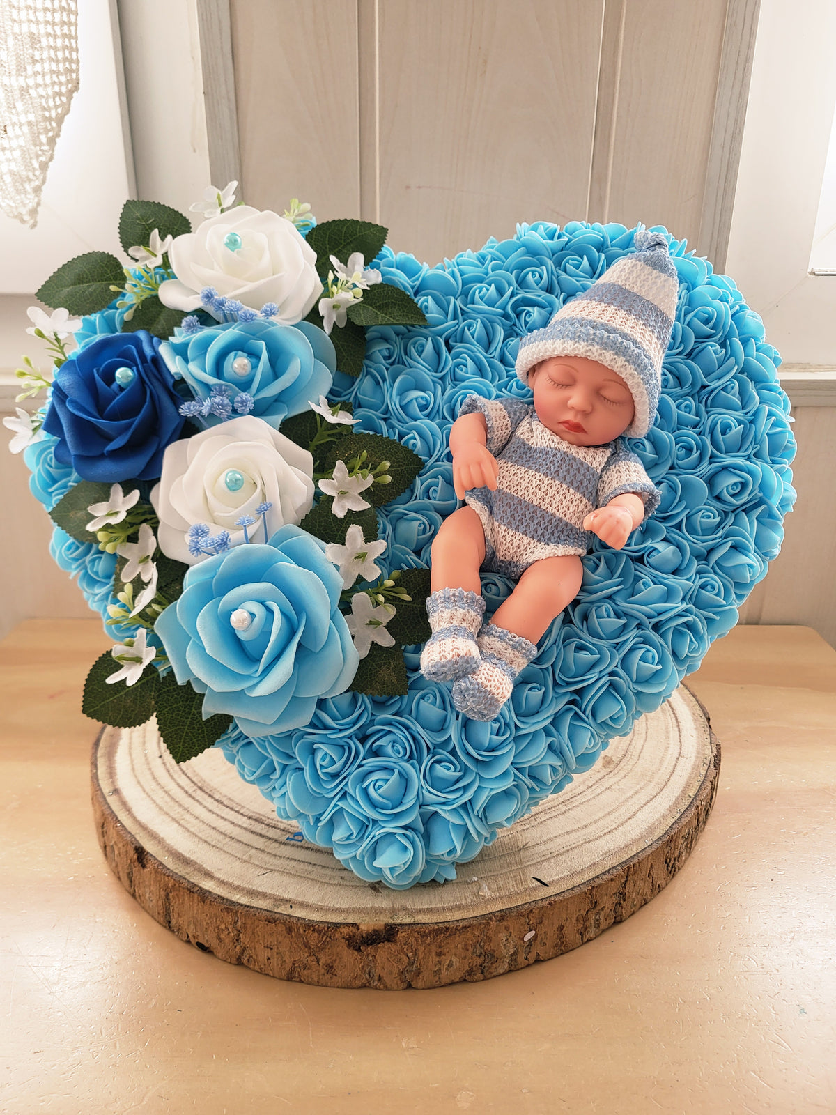 Coeur funairaire avec bébé