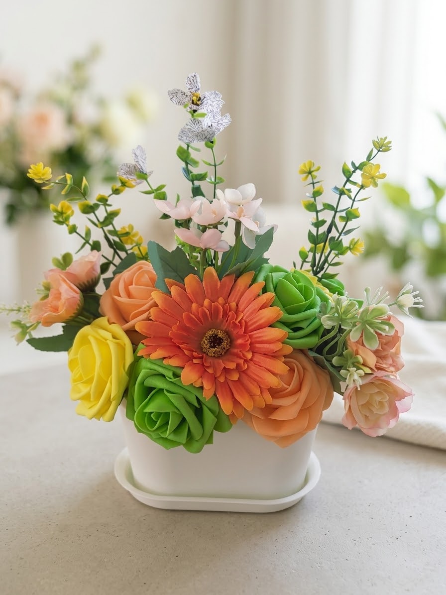 Mini jardiniere pour monument funeraire