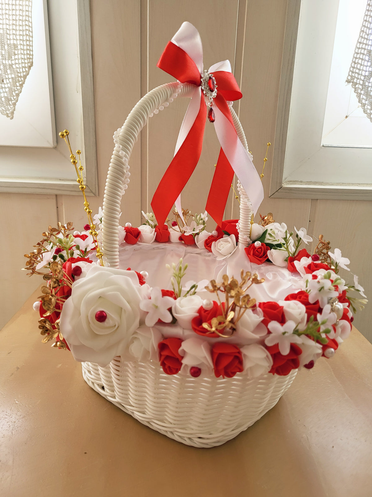 Panier pour des contenant pour mariage