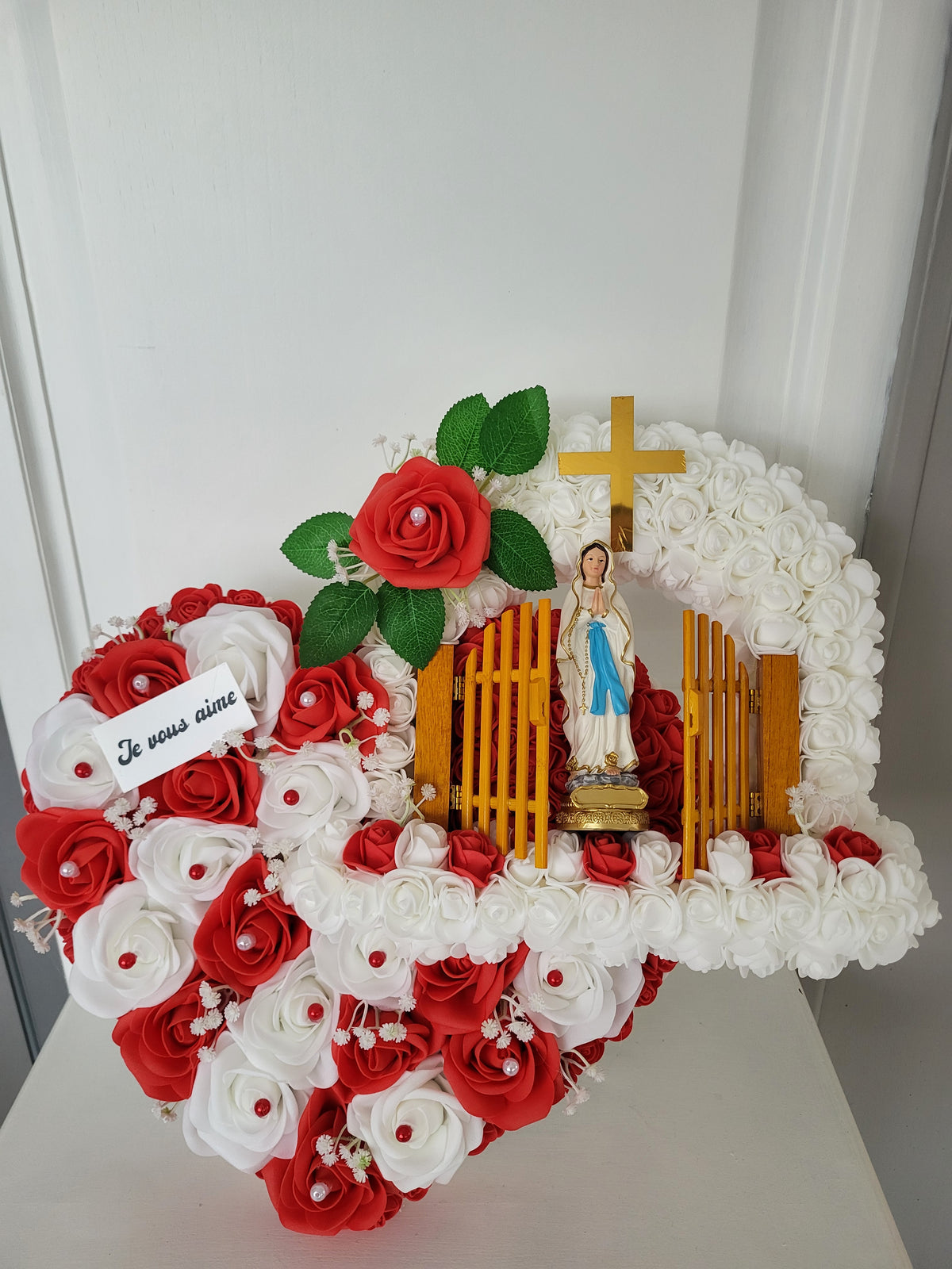 Coeur porte du paradis pour monument funéraire
