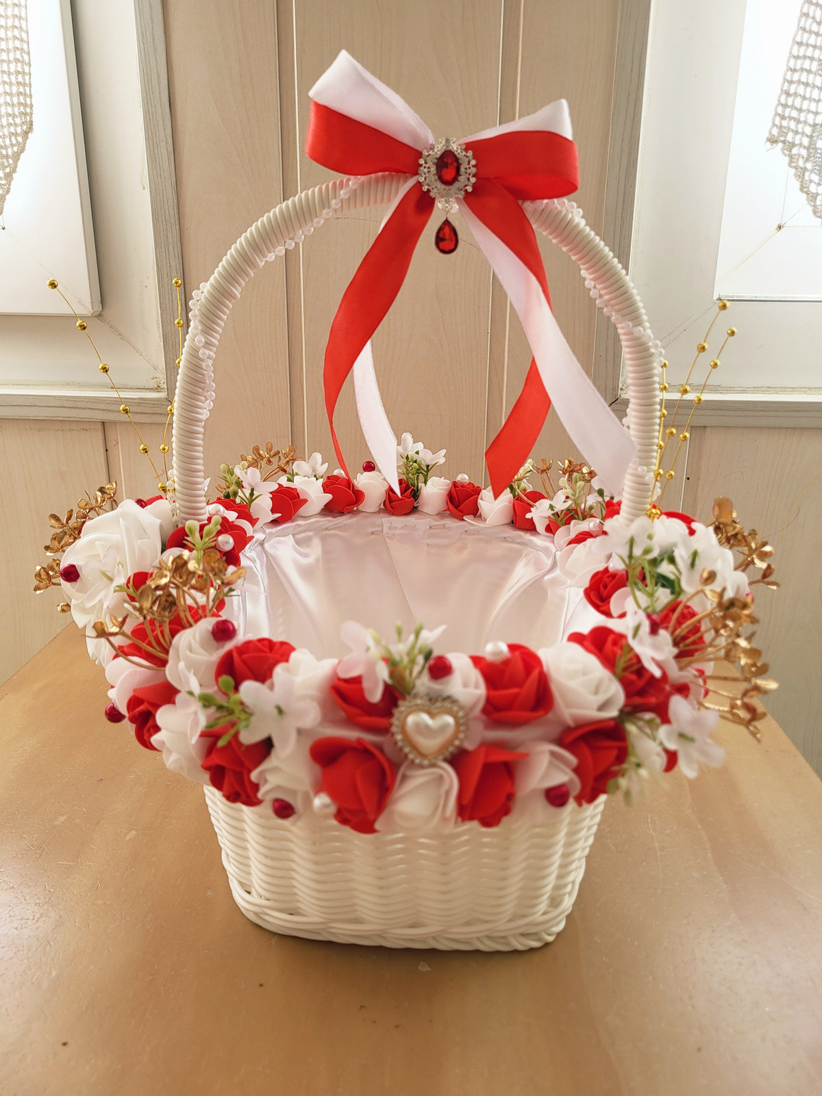 Panier pour des contenant pour mariage