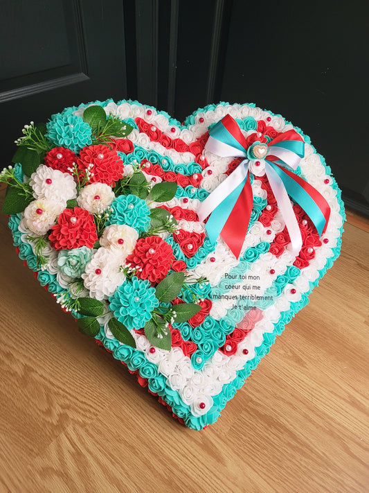 Coeur pour monument funairaire