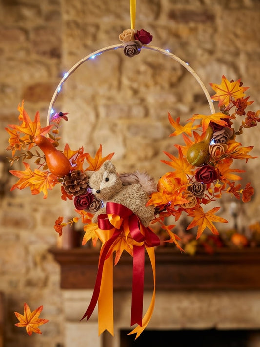 Couronne pour decoration automnal