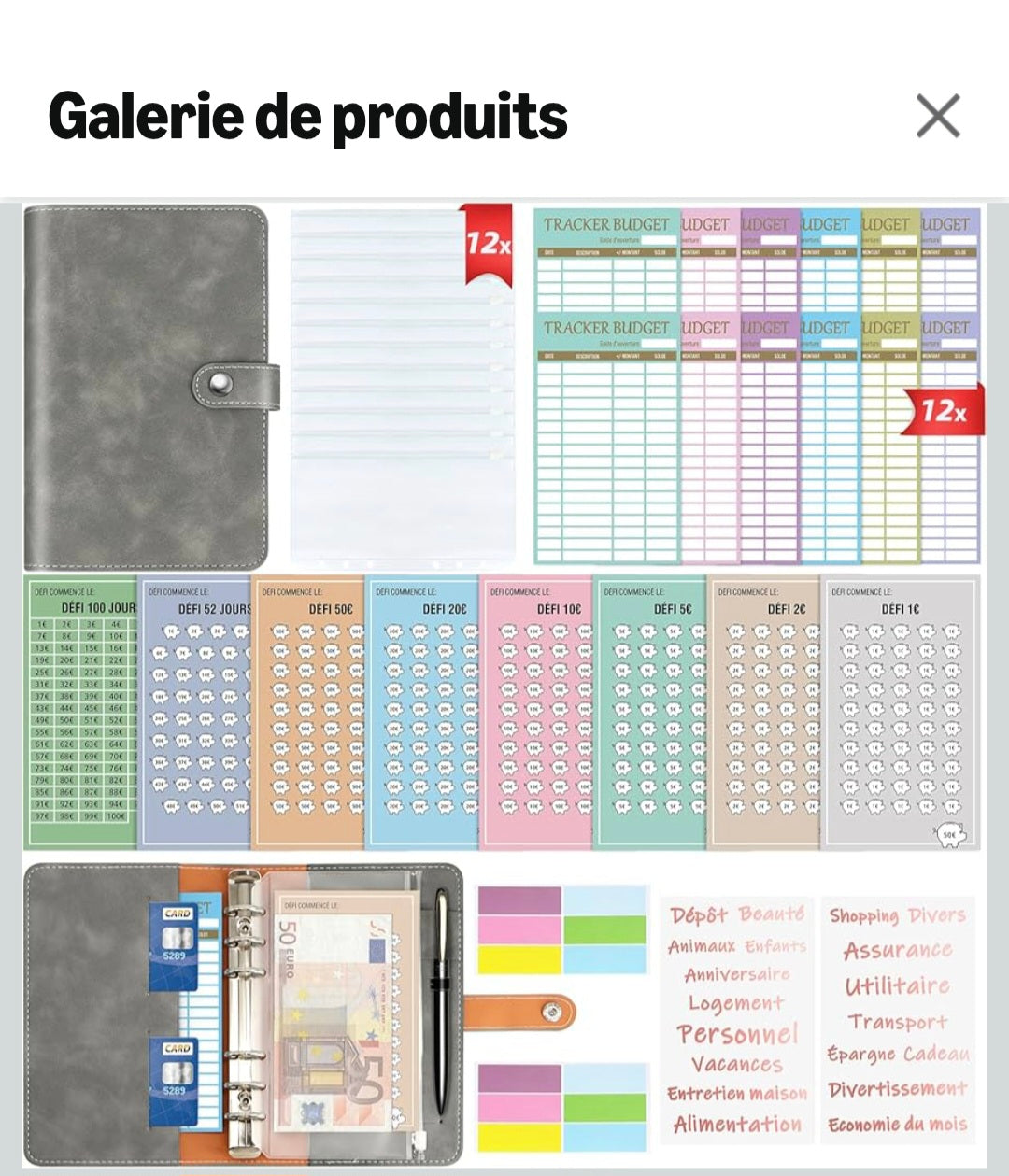 CARNET BUDGETS