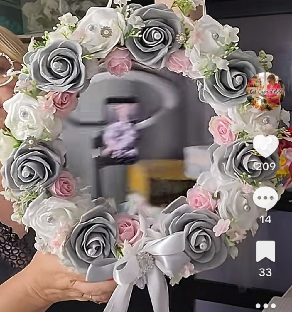 Mirroir florale