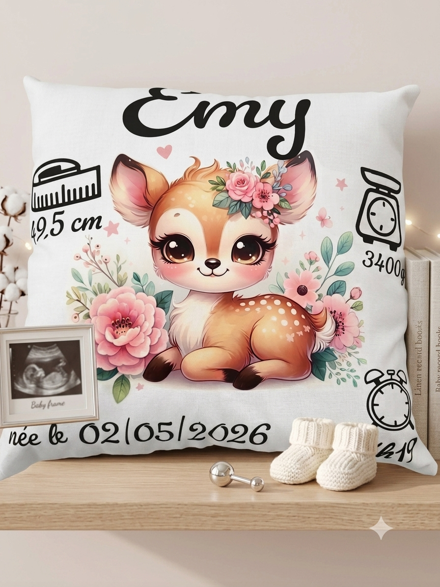 Coussin a personalisee