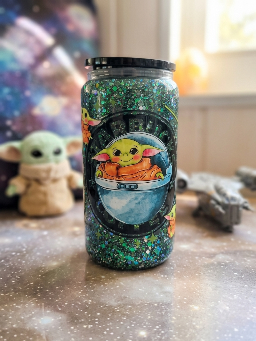 Gobelets en verre personalise