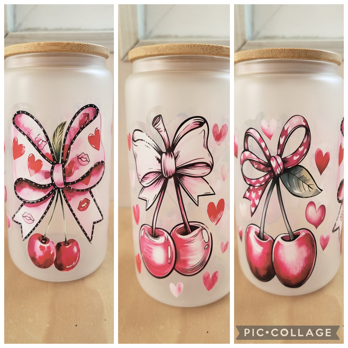 Gobelet en verre avec paille